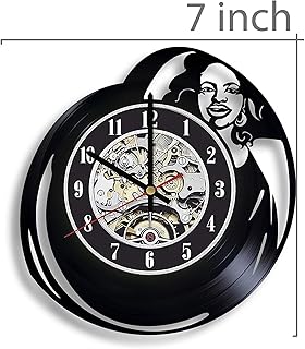 the oprah show 黑胶唱片挂钟,oprah show decor,oprah show artwork